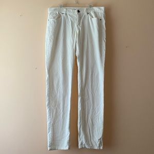 New York & Co Corduroy Pants Size 2 White
